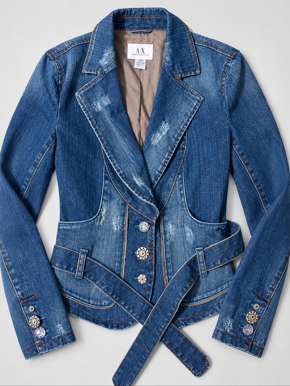 NWOT A/X Armani Exchange Denim Jacket XS